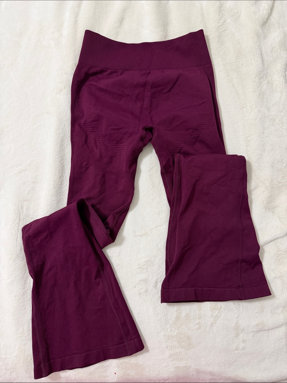 Amazon Women's Flared Leggings in Plum